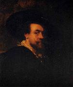 Peter Paul Rubens Self Portrait with a Hat Sweden oil painting artist
